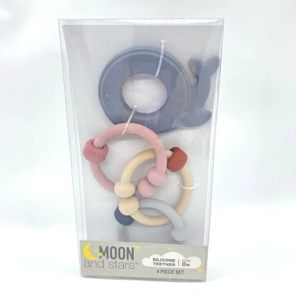 Blue Whale Baby Teether New